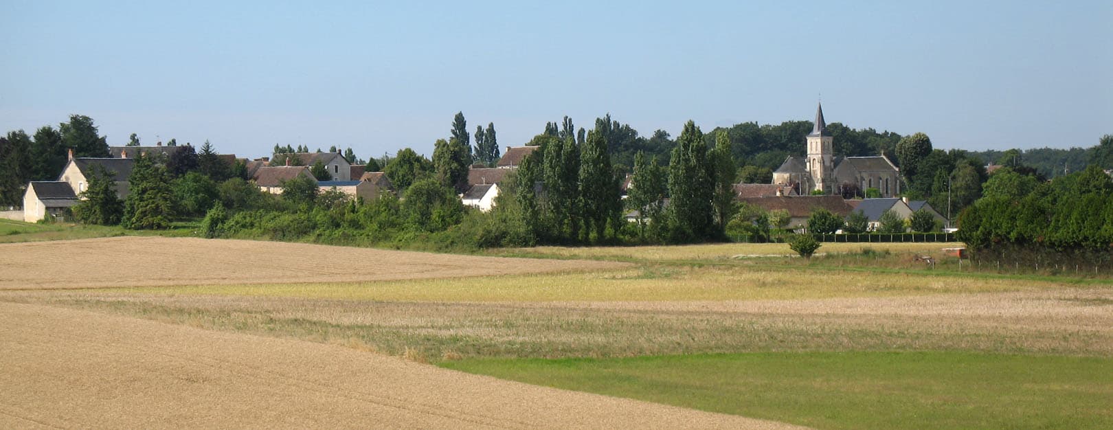 La campagne tourangelle autour de Ligueil